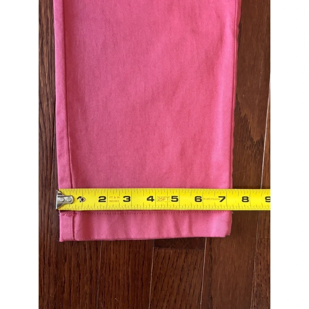 New J. Crew Pants‎ Men's 33x32 Flex Chino Straight Fit Stretch Salmon